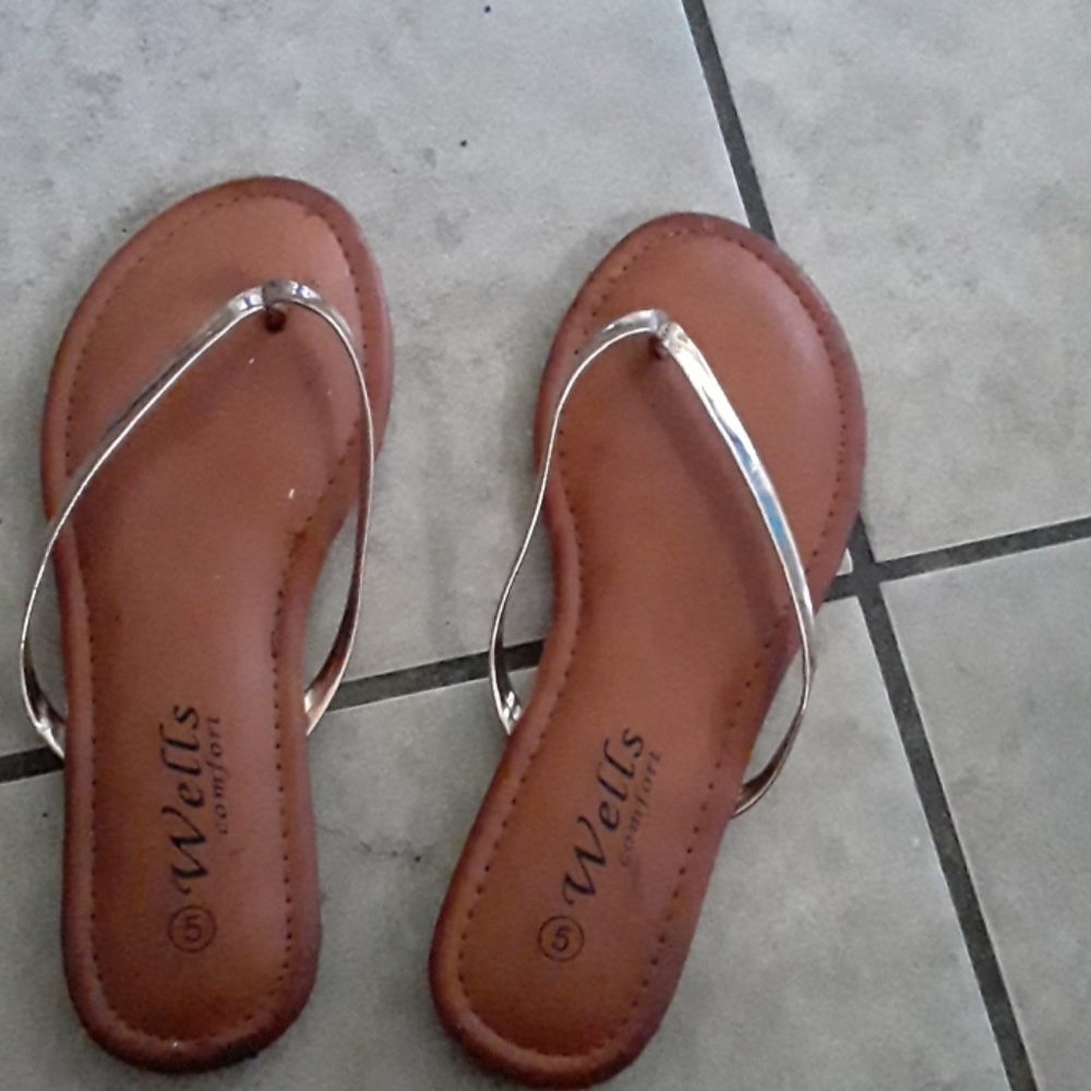 Gold metallic  slides